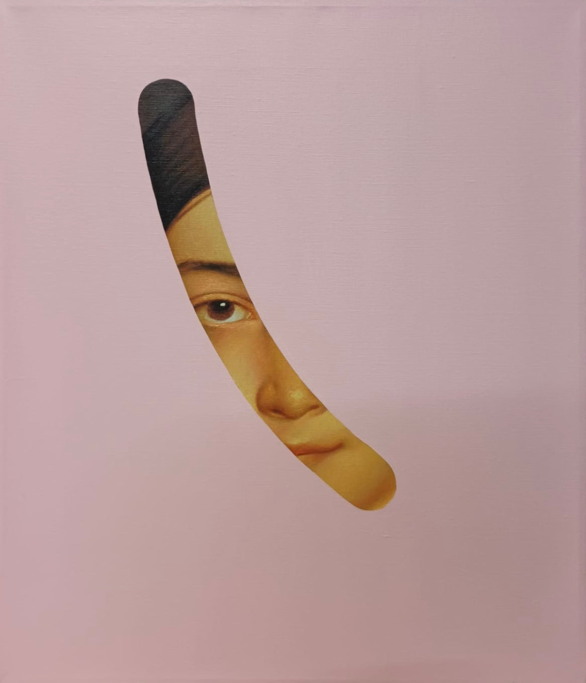 Pink Fake Abstract