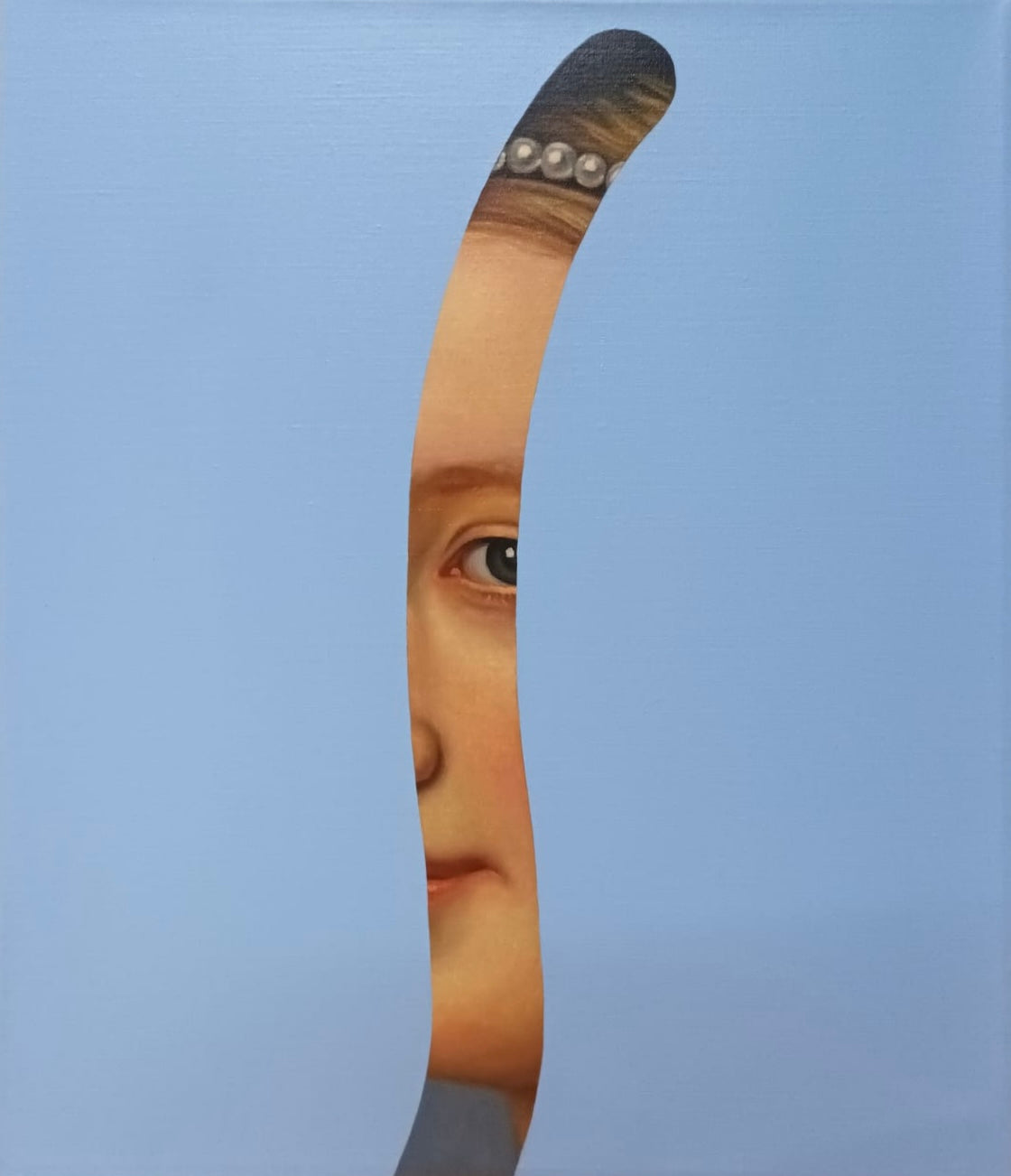 Light Blue Fake Abstract