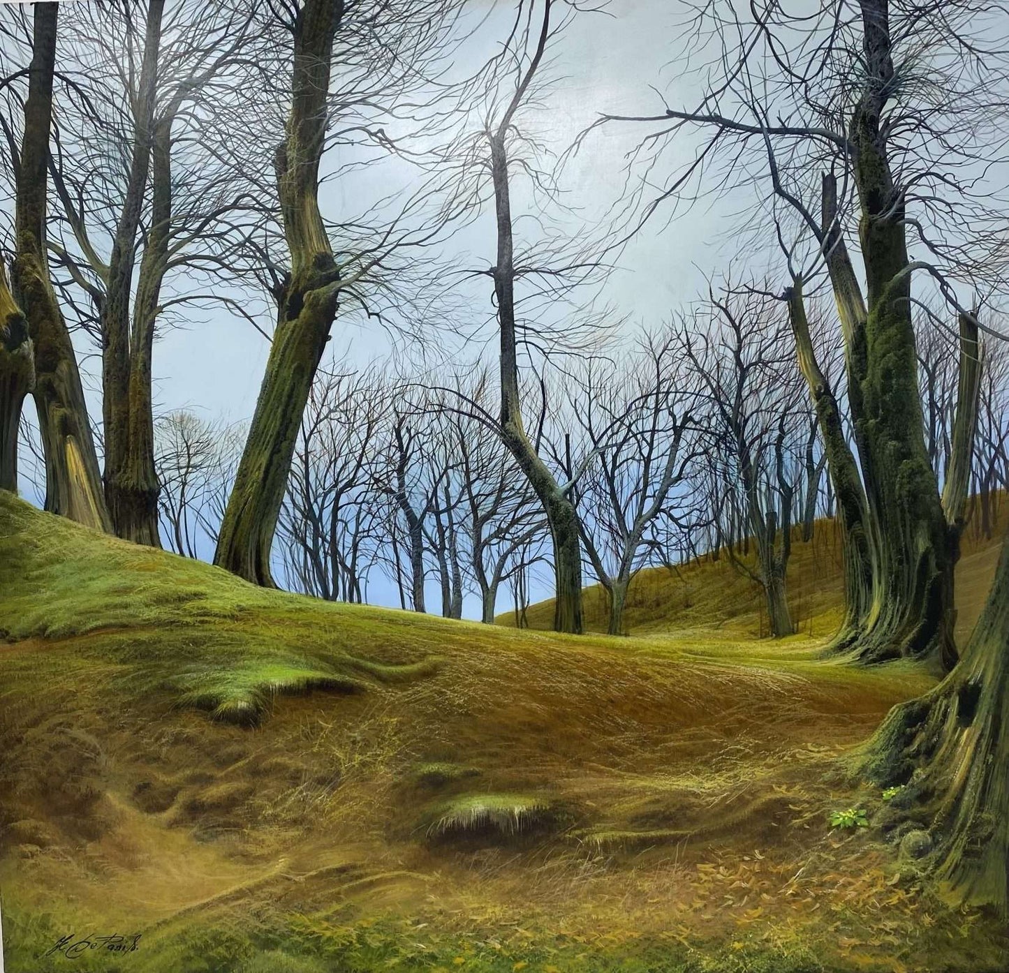 Chestnut Forest in Winter