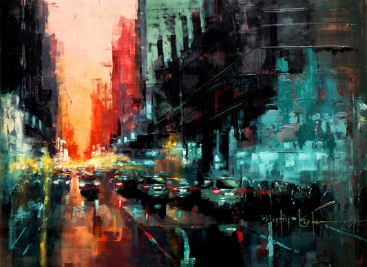 New York the city awakens V