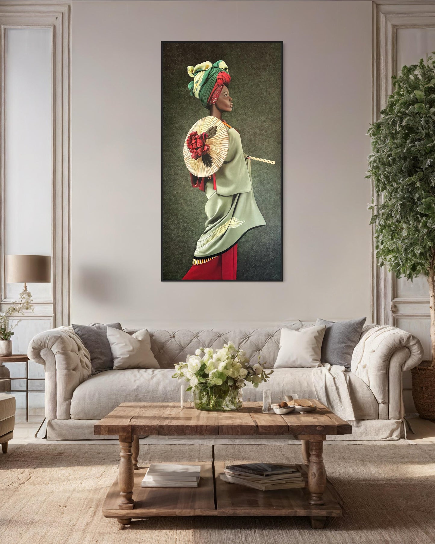 Samurai African Woman