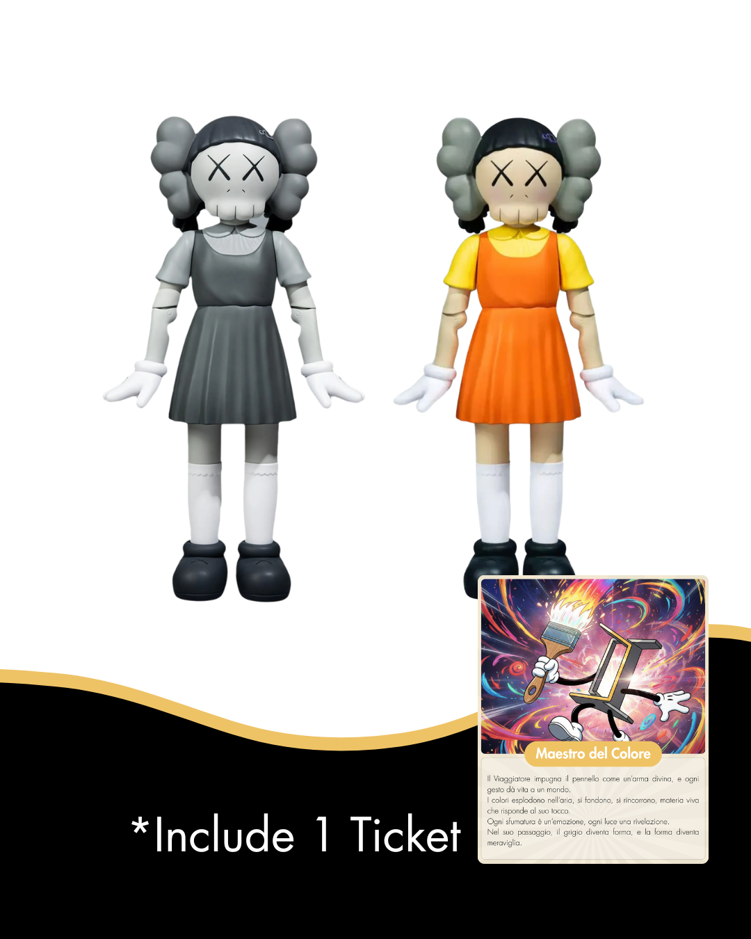 Card digitali | Edizione KAWS Squid Game