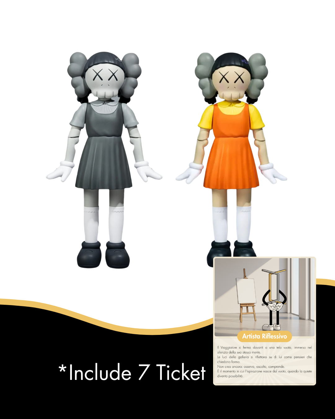 Card digitali | Edizione KAWS Squid Game