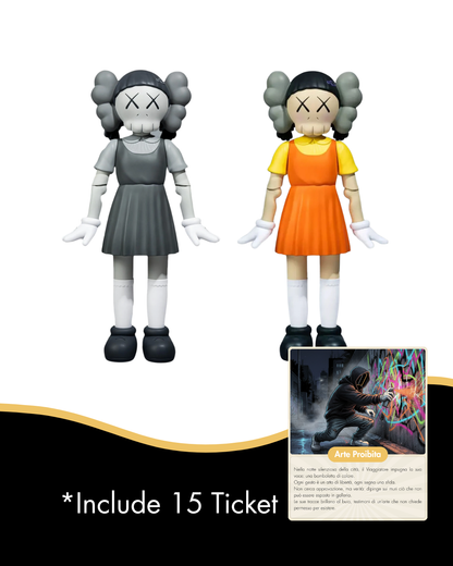 Card digitali | Edizione KAWS Squid Game