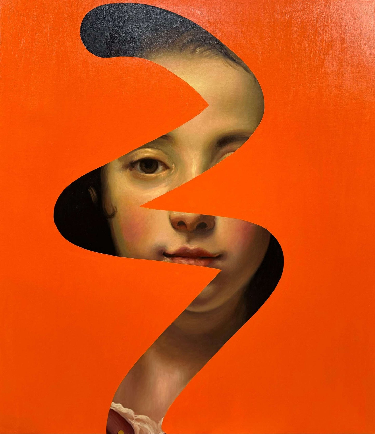 Orange Fake Abstract (Jacob Van Oost)