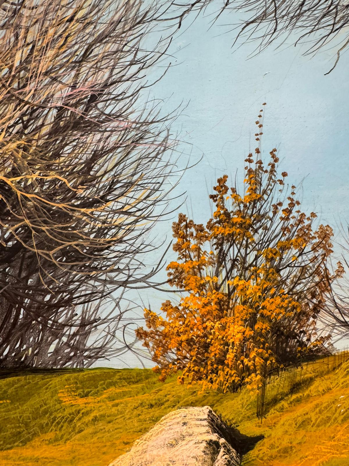 Roveri secchi in Val Fontanabuona