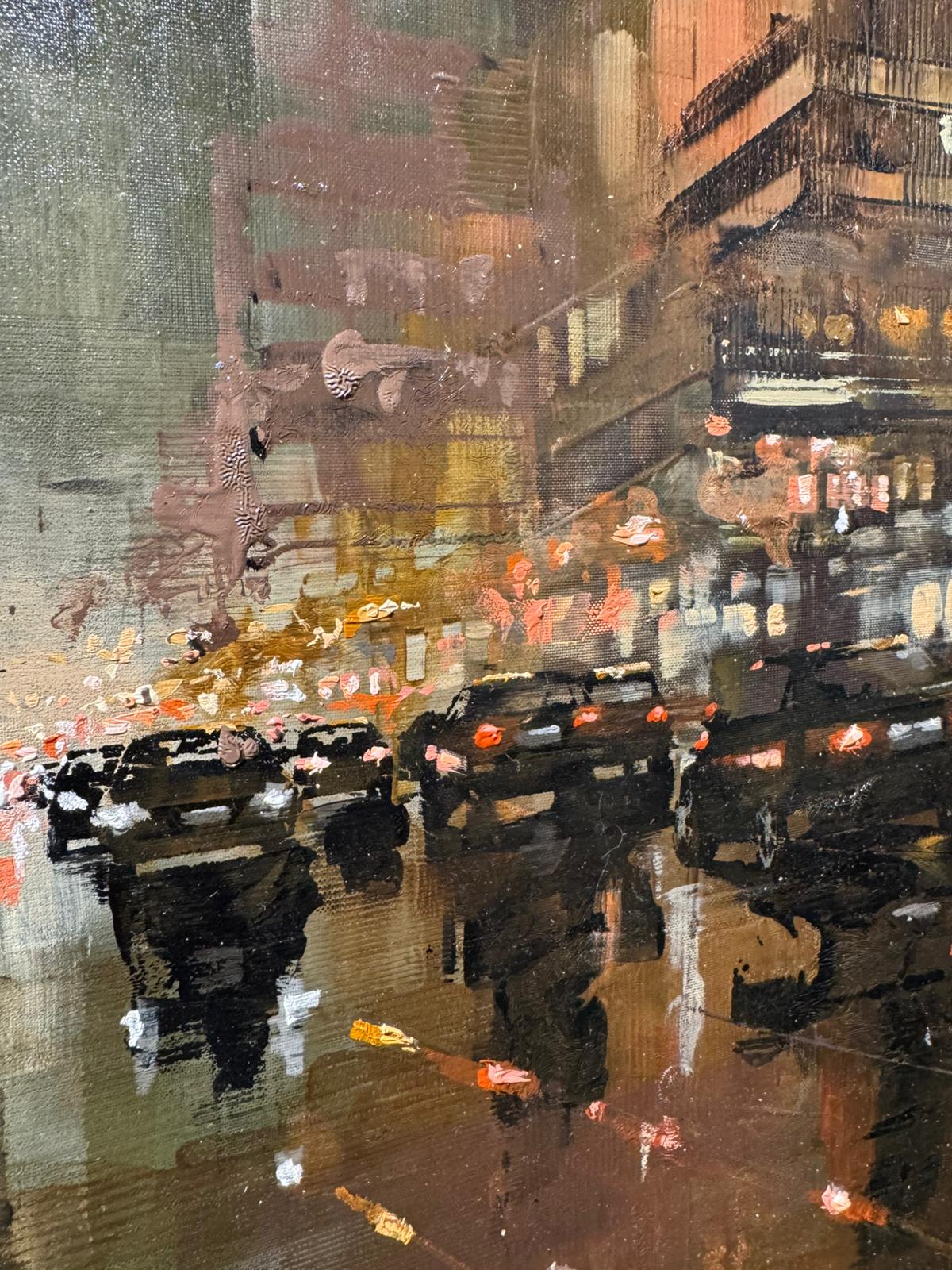 New York fading blue IV