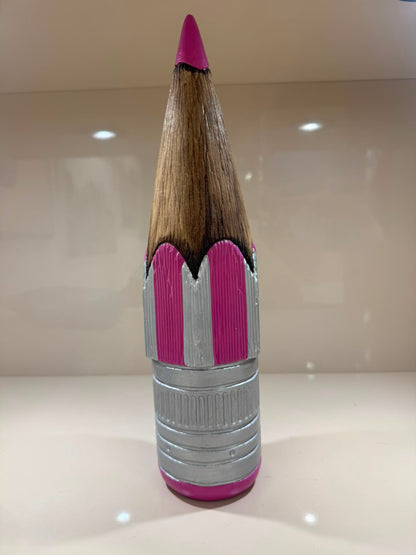 Mini Mina rosa con gomma