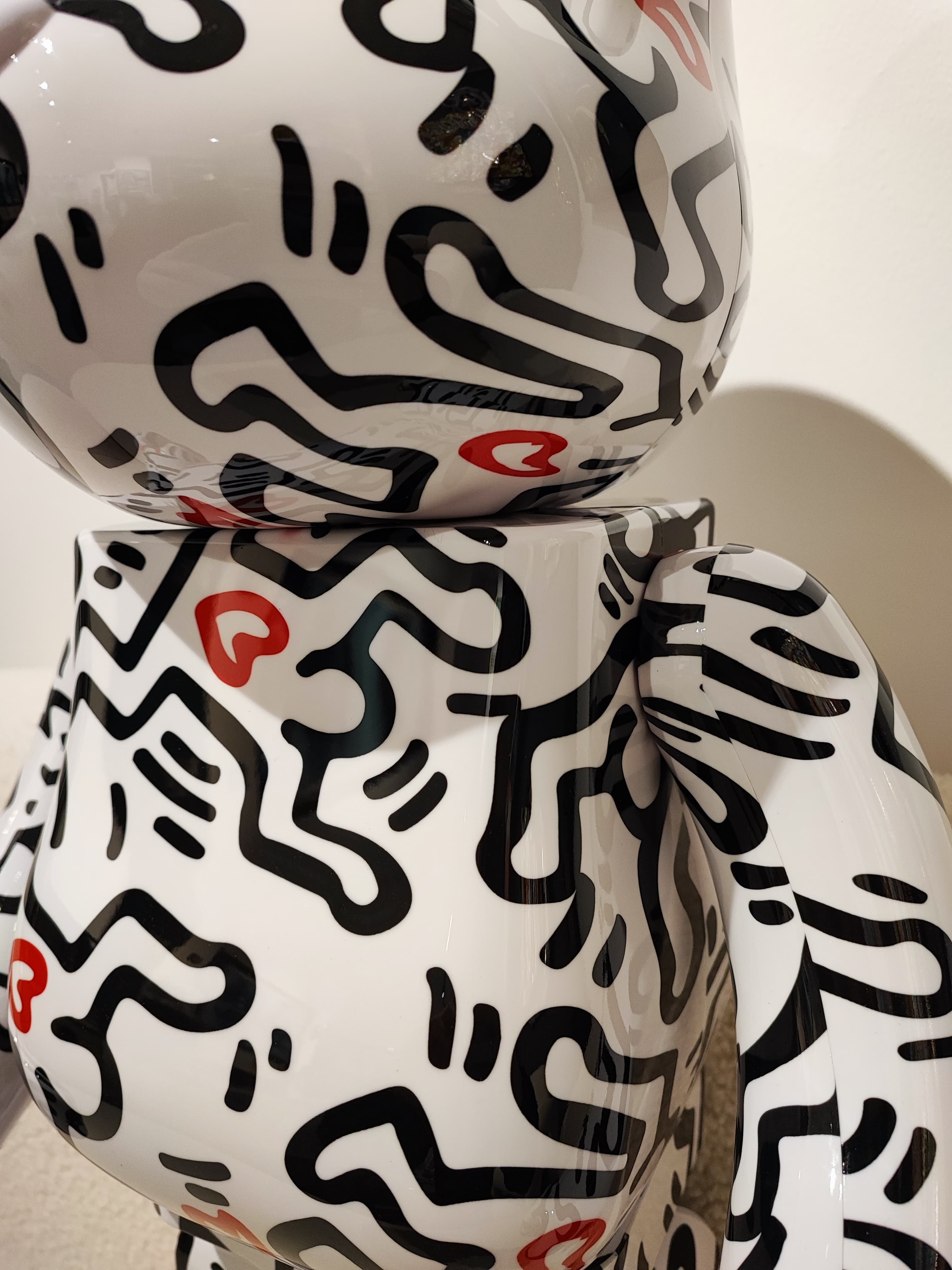 BEARBRICK KEITH HARING #8 1000% – Daniele Comelli - Art Gallery