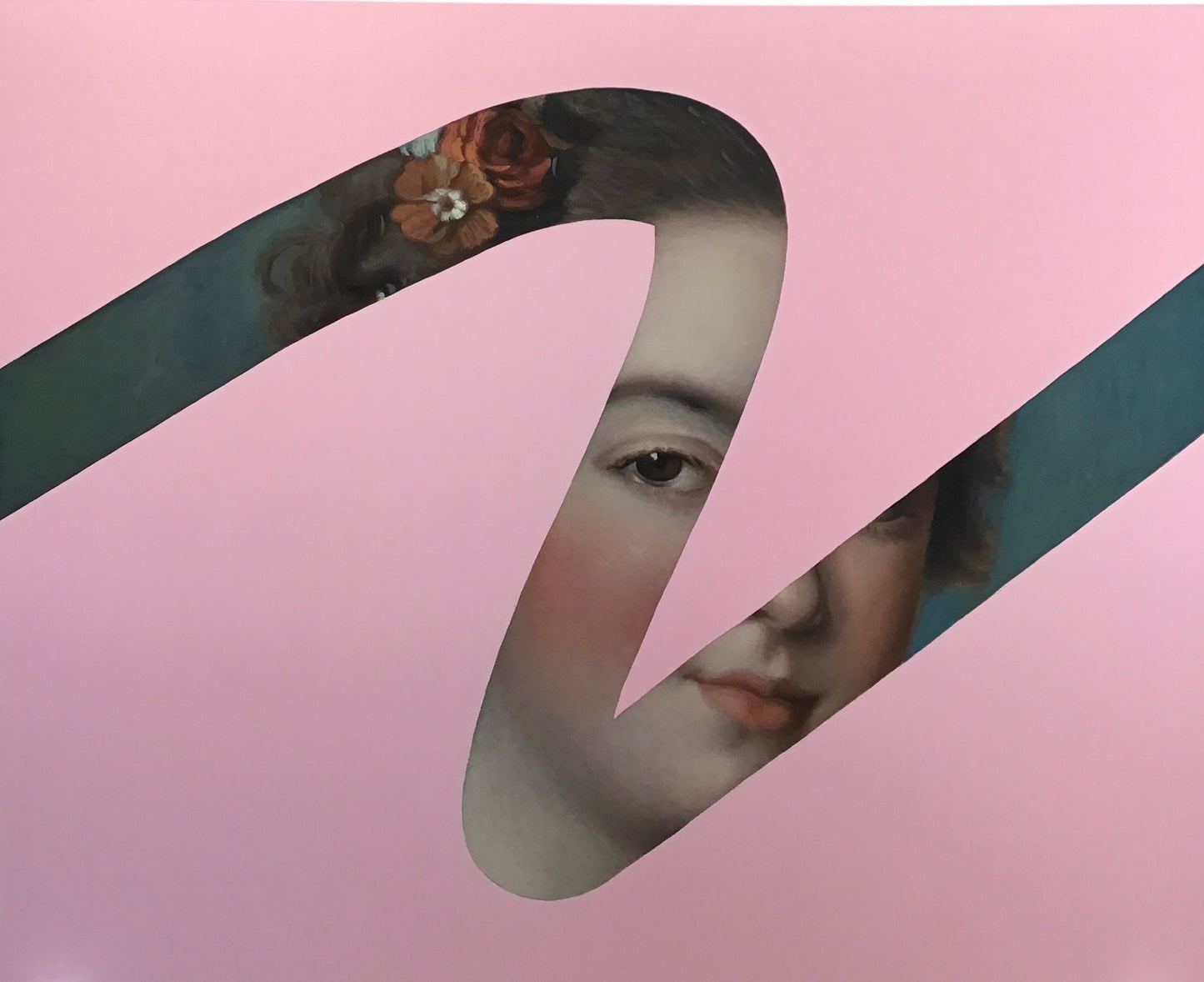 Pink Fake Abstract