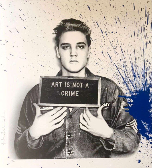 Elvis Art in Not a Crime