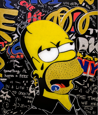 Homer Back To 80's