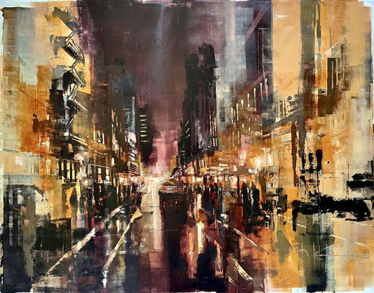 New York Night Fall