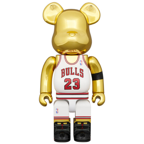 BEARBRICK 100% 400% MICHAEL JORDAN 1991 WORLD CHAMPION