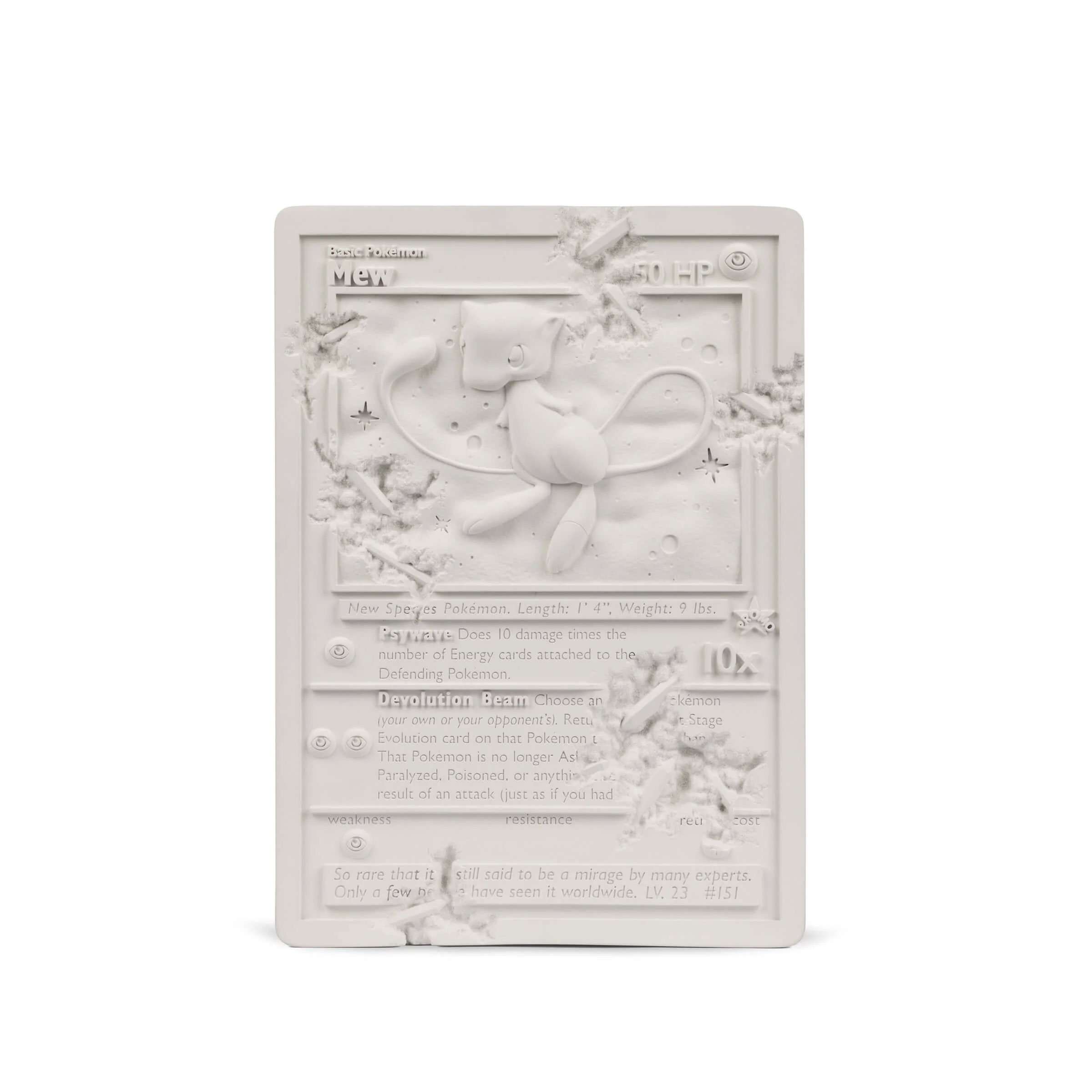 新品未開封！Daniel Arsham x Pokémon Mew Card ポケモン - 新品未開封！Daniel Arsham x Pokémon Mew Cardの